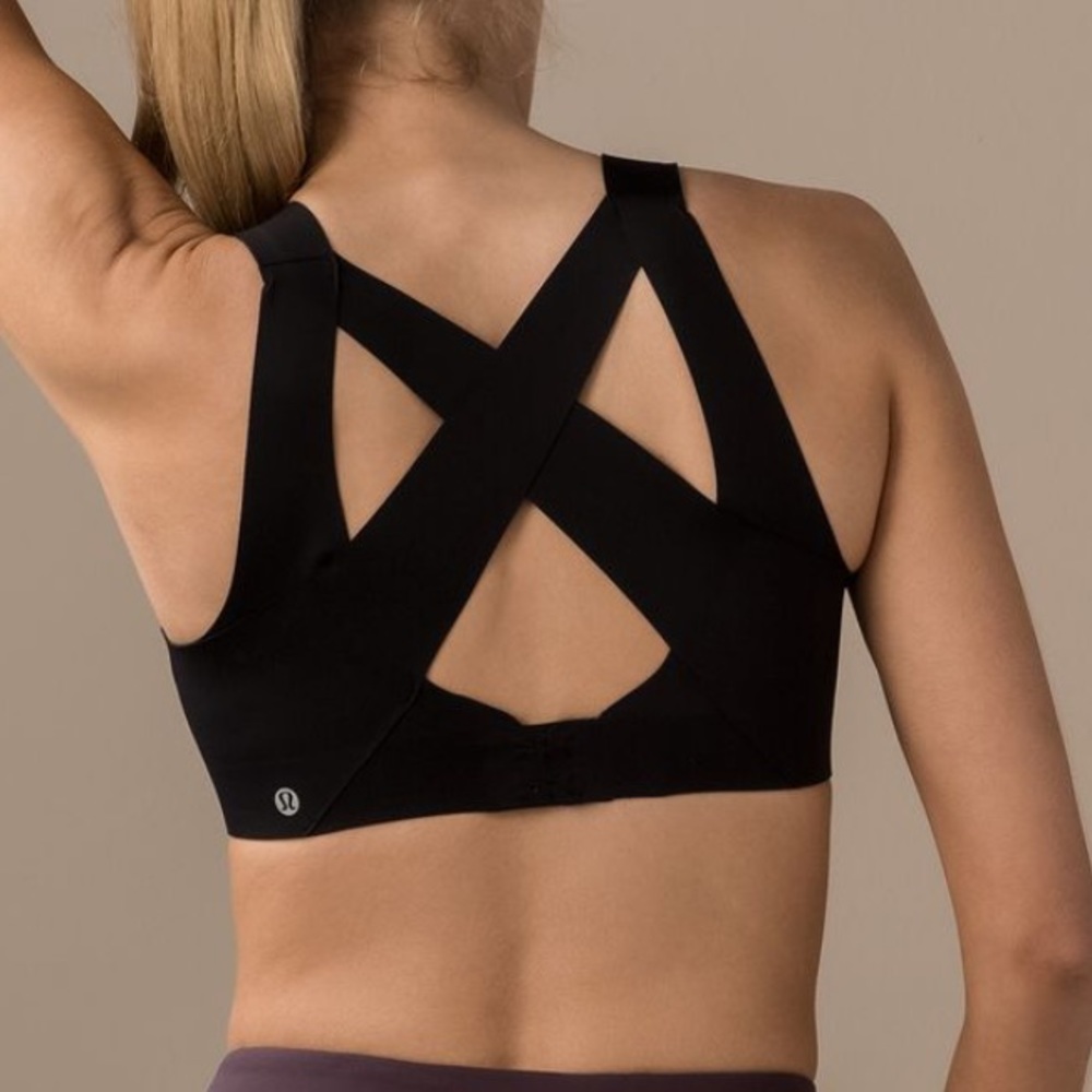 Lululemon Enlite Sports Bra 36E Black